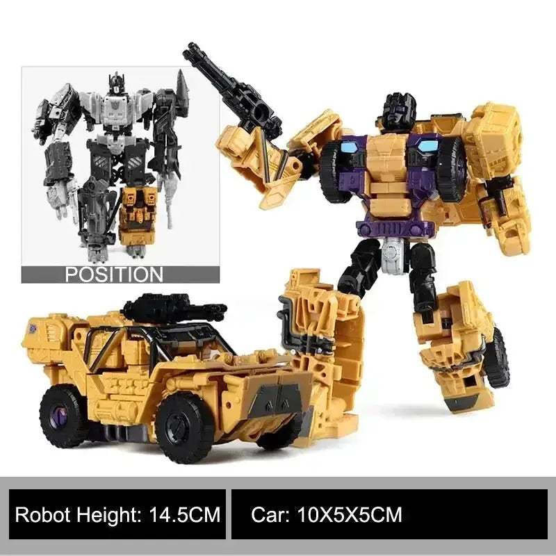 Tank Transformation Robot Car Toy Transforming Devastator Model - Image 21