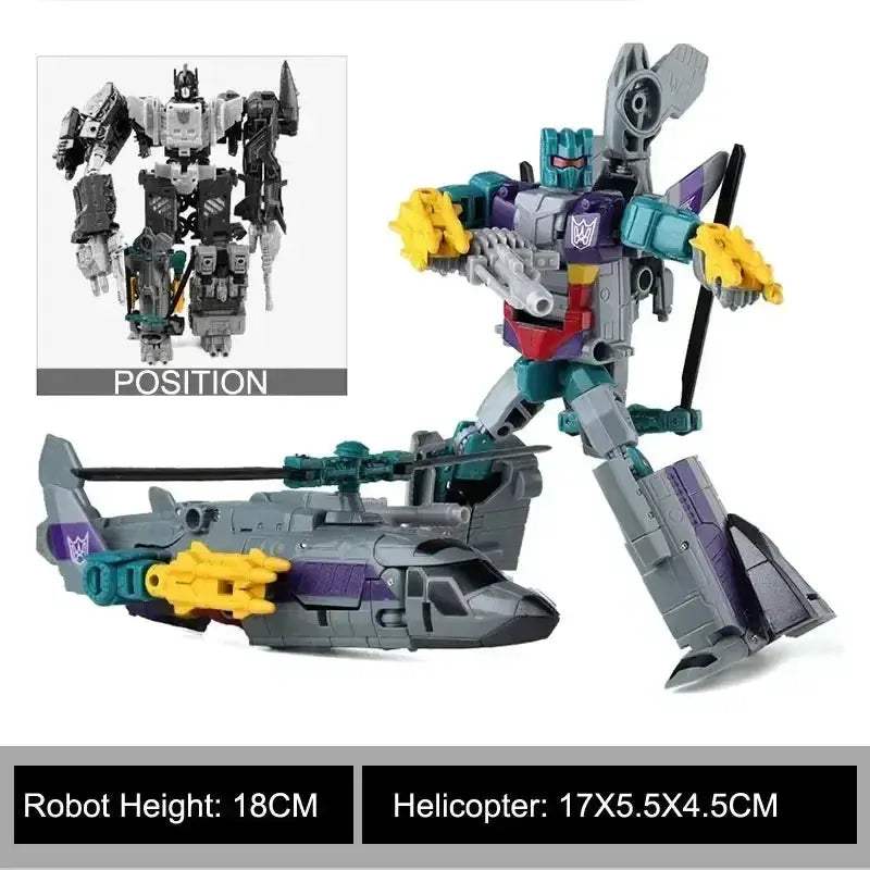 Tank Transformation Robot Car Toy Transforming Devastator Model - Image 26