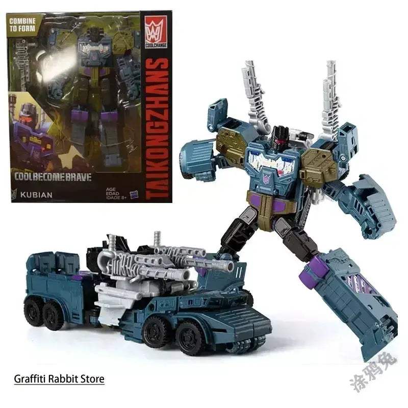 Tank Transformation Robot Car Toy Transforming Devastator Model - Image 4