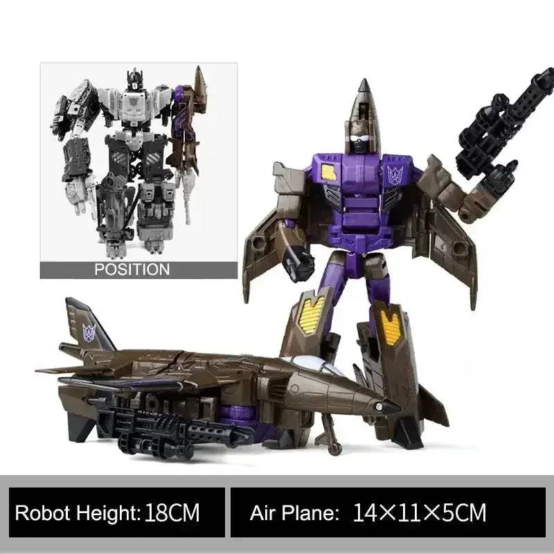 Tank Transformation Robot Car Toy Transforming Devastator Model - Image 8
