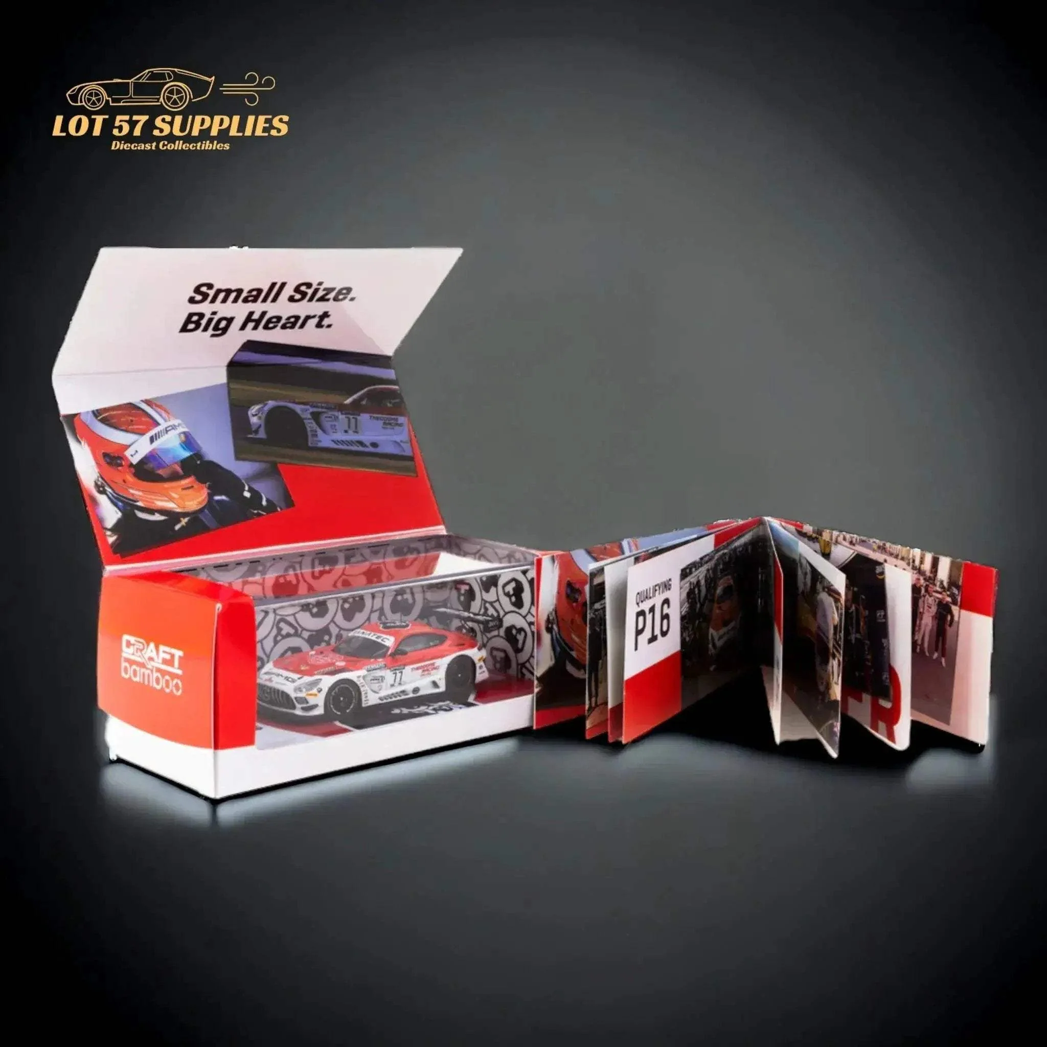 Tarmac Works Mercedes AMG GT3 Indianapolis 8h 2022 Winner 1:64 - Image 3