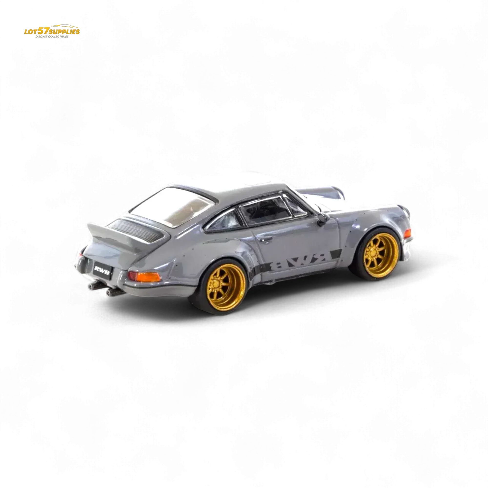 Tarmac Works Porsche RWB Backdate Grey 1:64 - Image 2