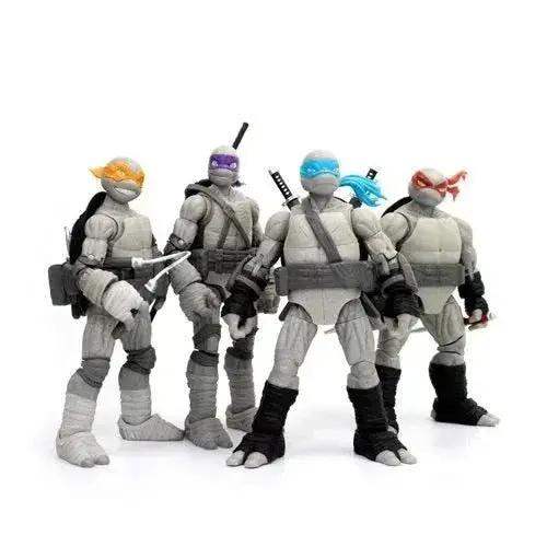 Teenage Mutant Ninja Turtles BST AXN Turtles IDW Comic Black and White 5-Inch Action Figure 4-Pack - SDCC 2023 Exclusive - Image 22