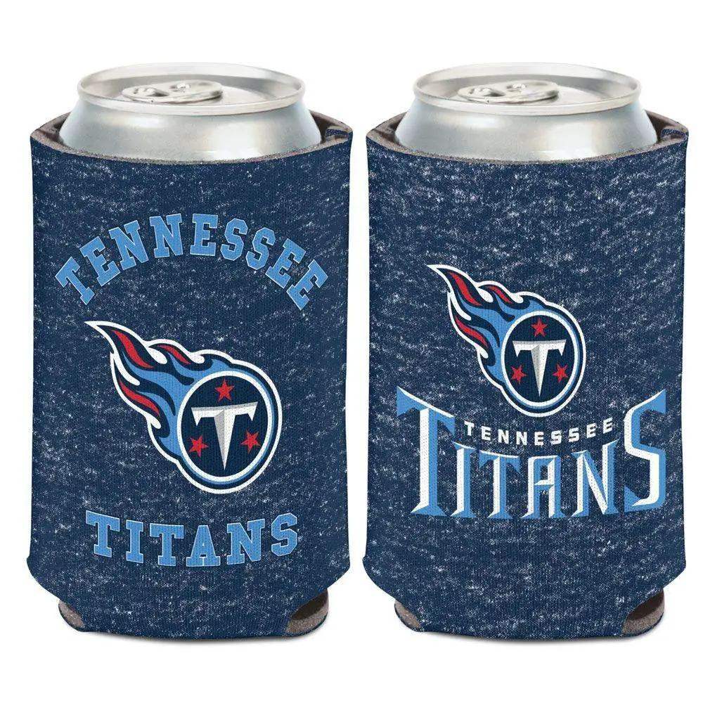 Tennessee Titans Can Cooler Heathered 12 Oz Foam Insulated