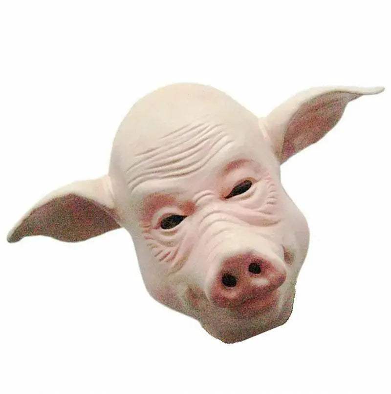 Terrifying Horror Mask Pig Head Full Face Halloween Prop - Image 3