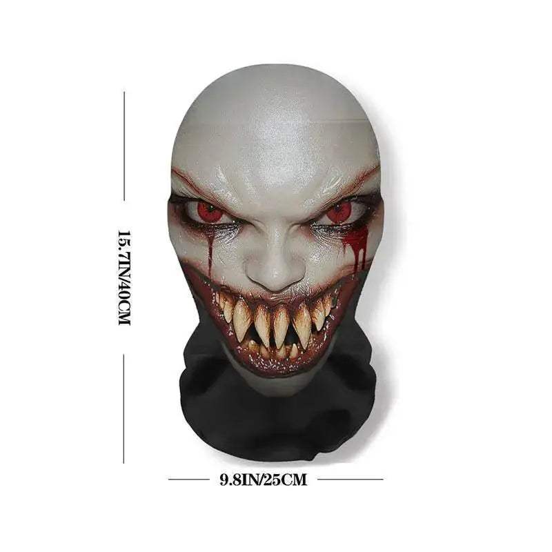 Terrifying Mask 3D Ghost Face Elastic Mesh Adult Cosplay - Image 2