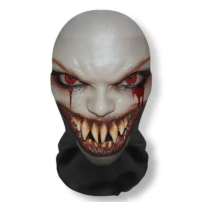 Terrifying Mask 3D Ghost Face Elastic Mesh Adult Cosplay - Image 5