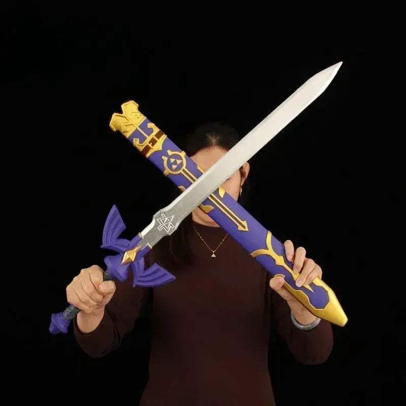 Master Sword Cosplay Prop 80cm With Hylian Shield Included - Image 2