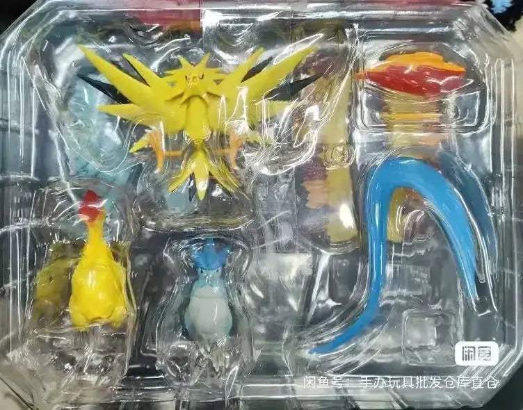 The Legendary Bird Articuno Moltres Zapdos Figurines, Pokemon Anime Figures Cute Model Toys - Image 4