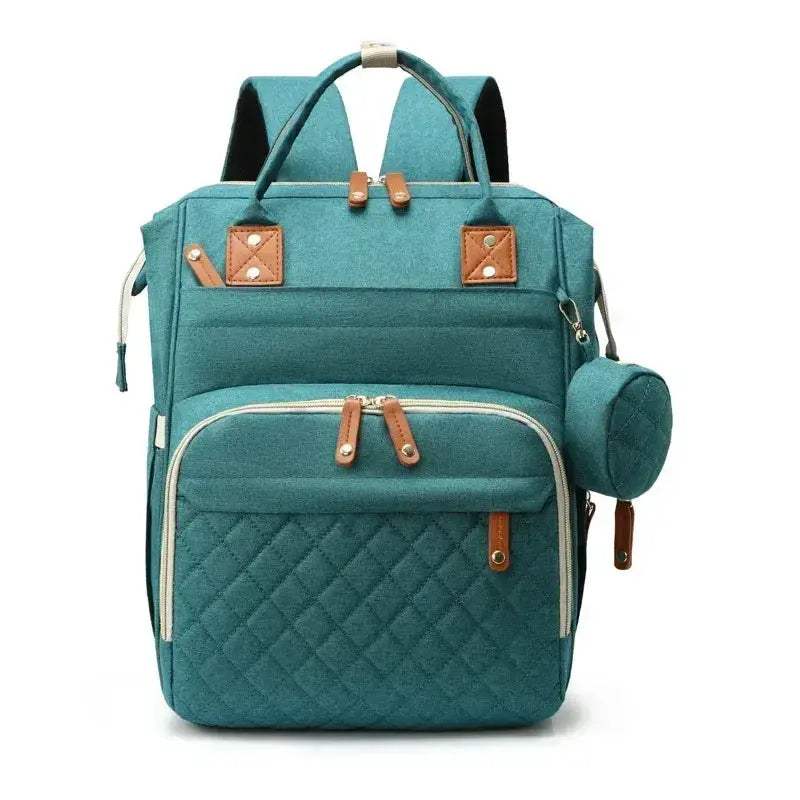 Three In One Diaper Bag Backpack With Foldable Changing Pad - Image 10