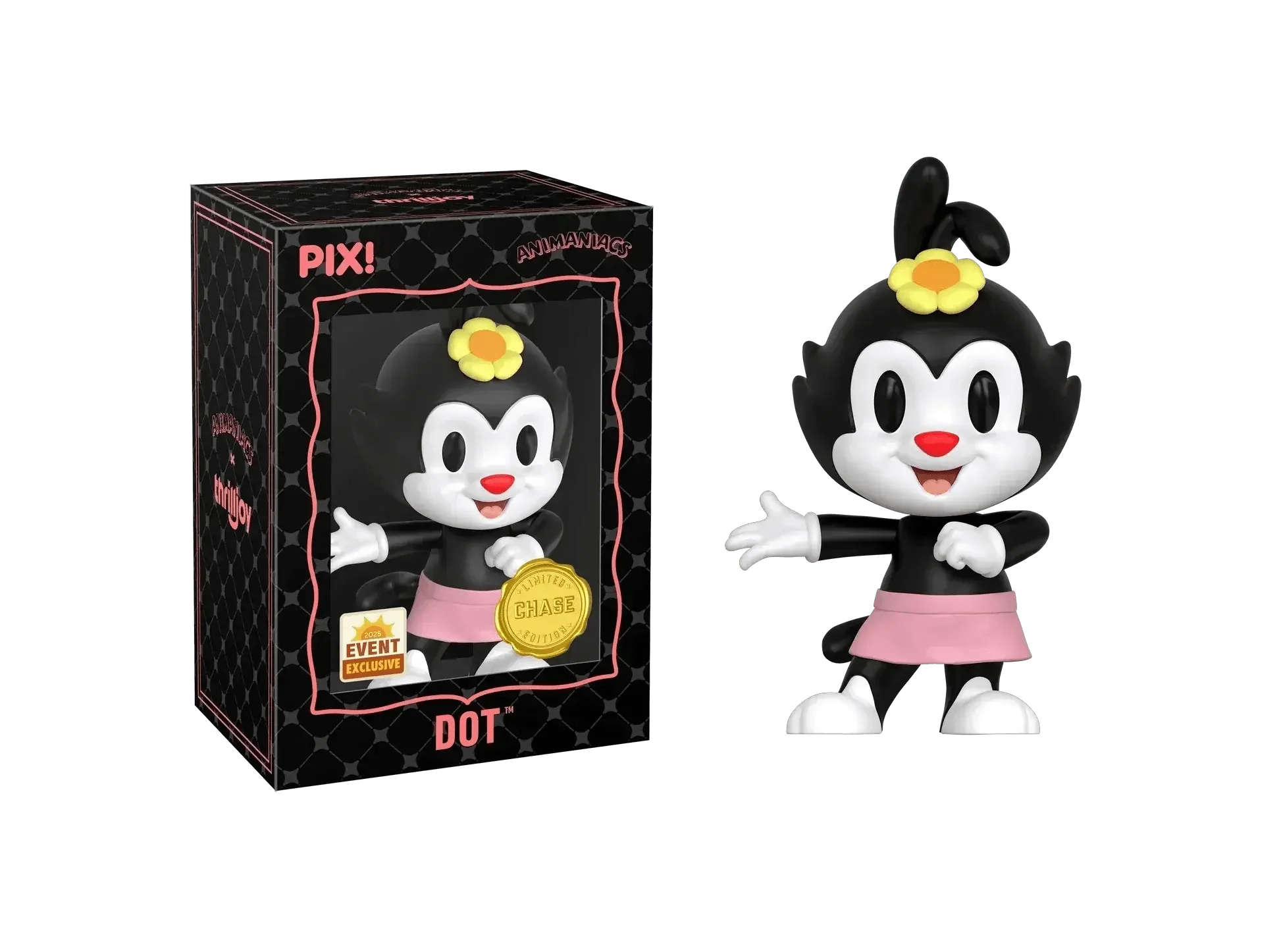 [Thrilljoy] [EXCLUSIVE] Animaniacs - Wakko LE6000 PIX Vinyl Figure (1 in 6 Chance at Chase) - Image 6