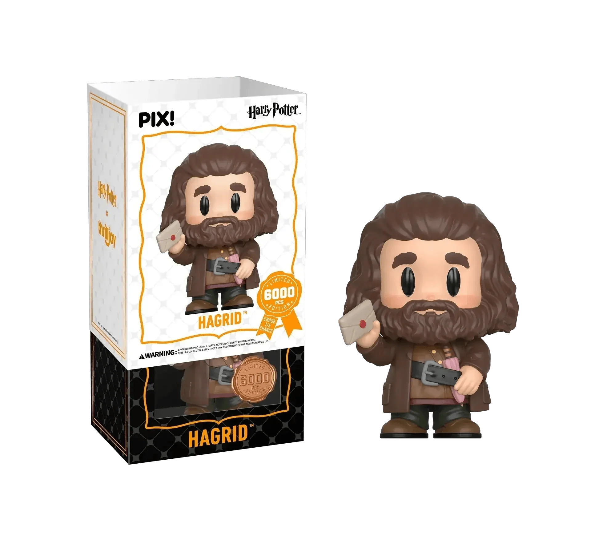 [Thrilljoy] Harry Potter and The Wizarding World - Rubeus Hagrid LE6000 PIX Vinyl Figure (1 in 6 Chance at Chase) - Image 2