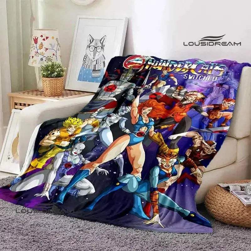 Thundercats Cartoon Kids Blanket Premium Warm Plush - Image 26