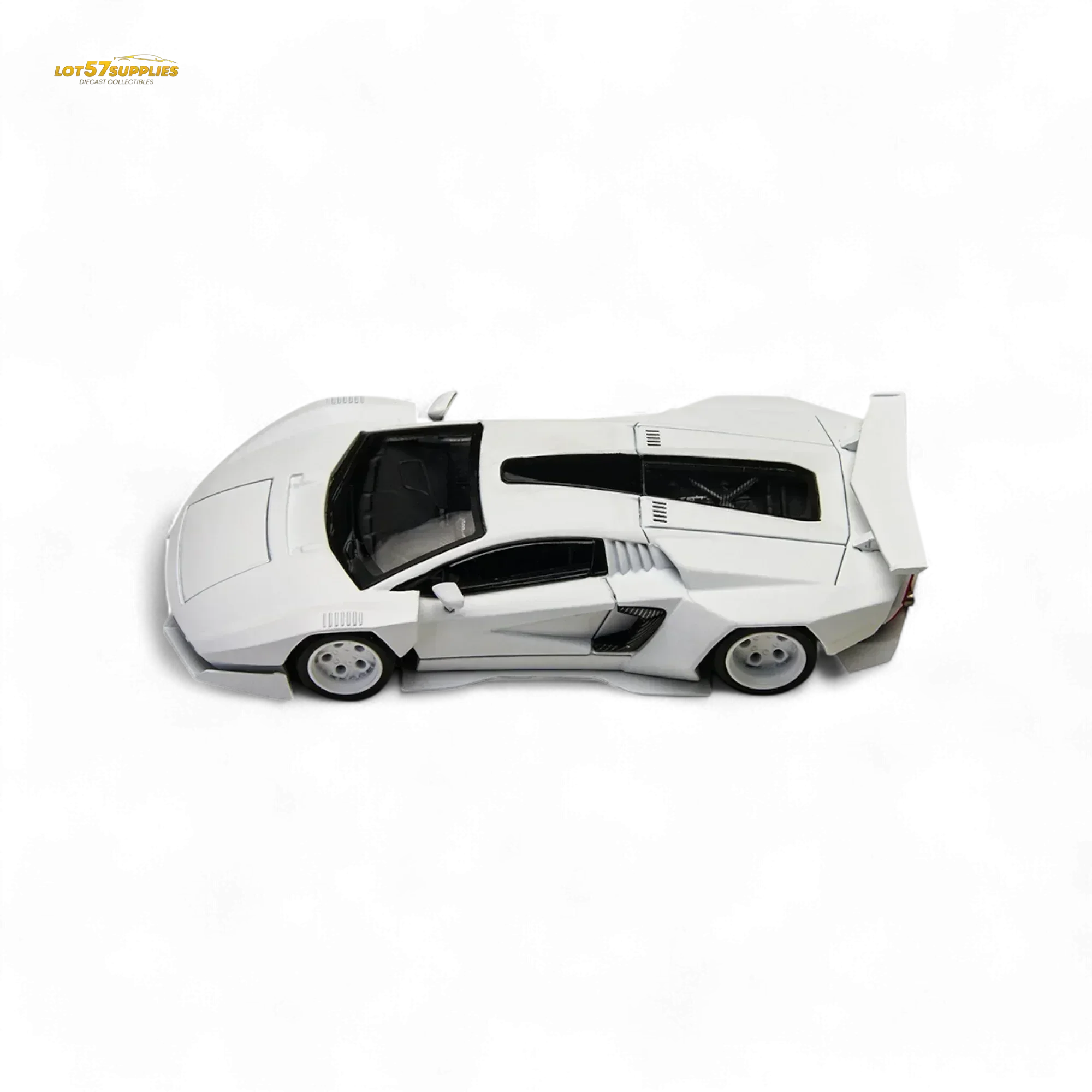 TimeMicro Countach V Ver. Mechanic White 1:64 - Image 8