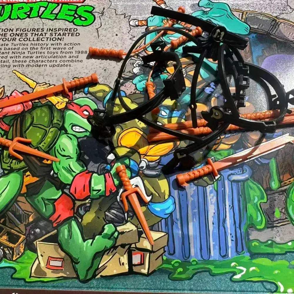 TMNT 4Inch Figures Weapons Belt Accessory Set With Realistic Detailing - Image 13