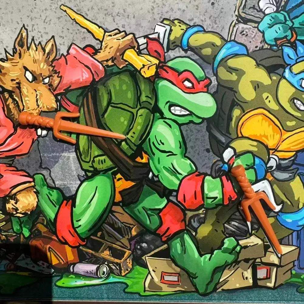 TMNT 4Inch Figures Weapons Belt Accessory Set With Realistic Detailing - Image 16