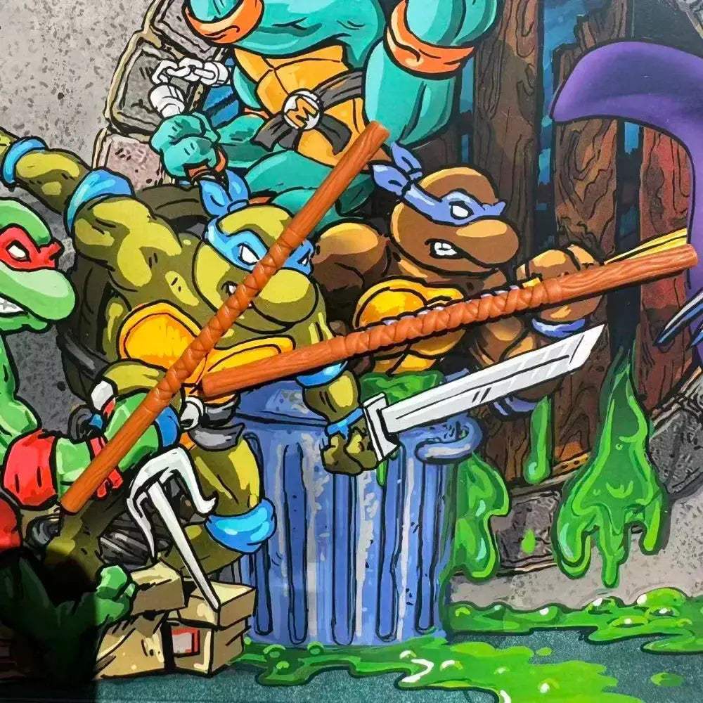 TMNT 4Inch Figures Weapons Belt Accessory Set With Realistic Detailing - Image 17