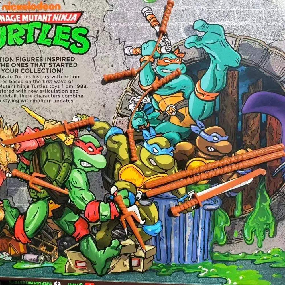 TMNT 4Inch Figures Weapons Belt Accessory Set With Realistic Detailing - Image 22