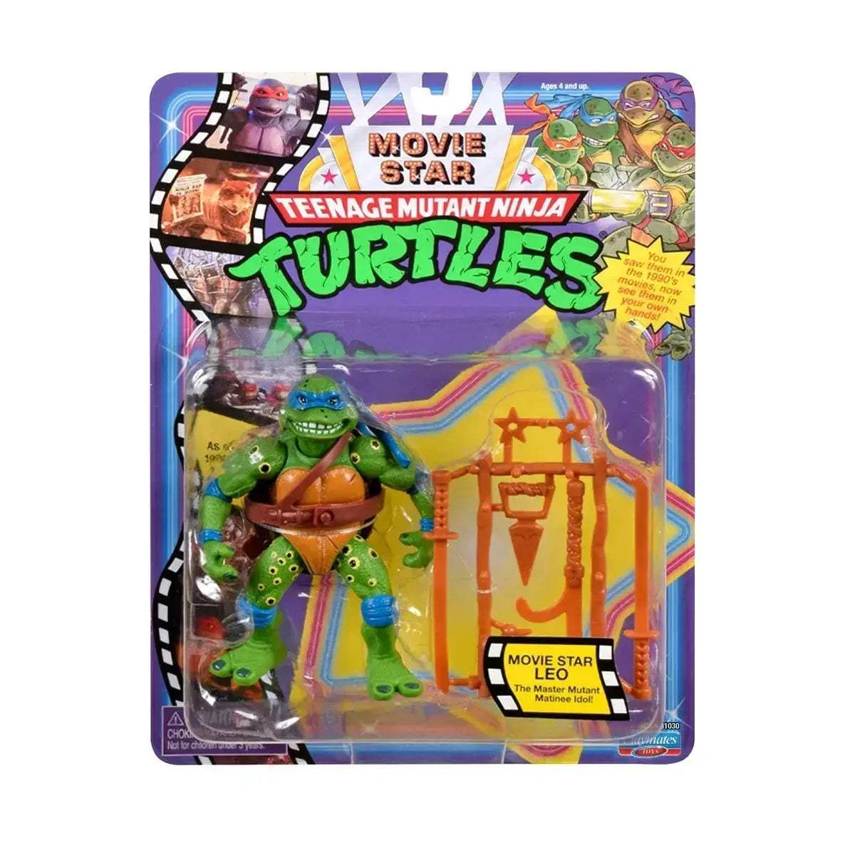 TMNT Classic Action Figure Set 12cm Four Figures Bundle - Image 3