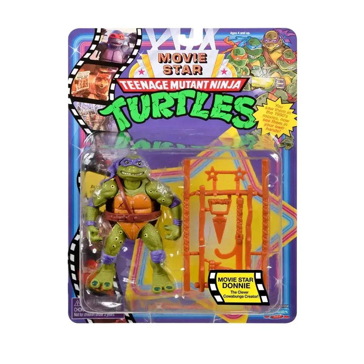 TMNT Classic Action Figure Set 12cm Four Figures Bundle - Image 5