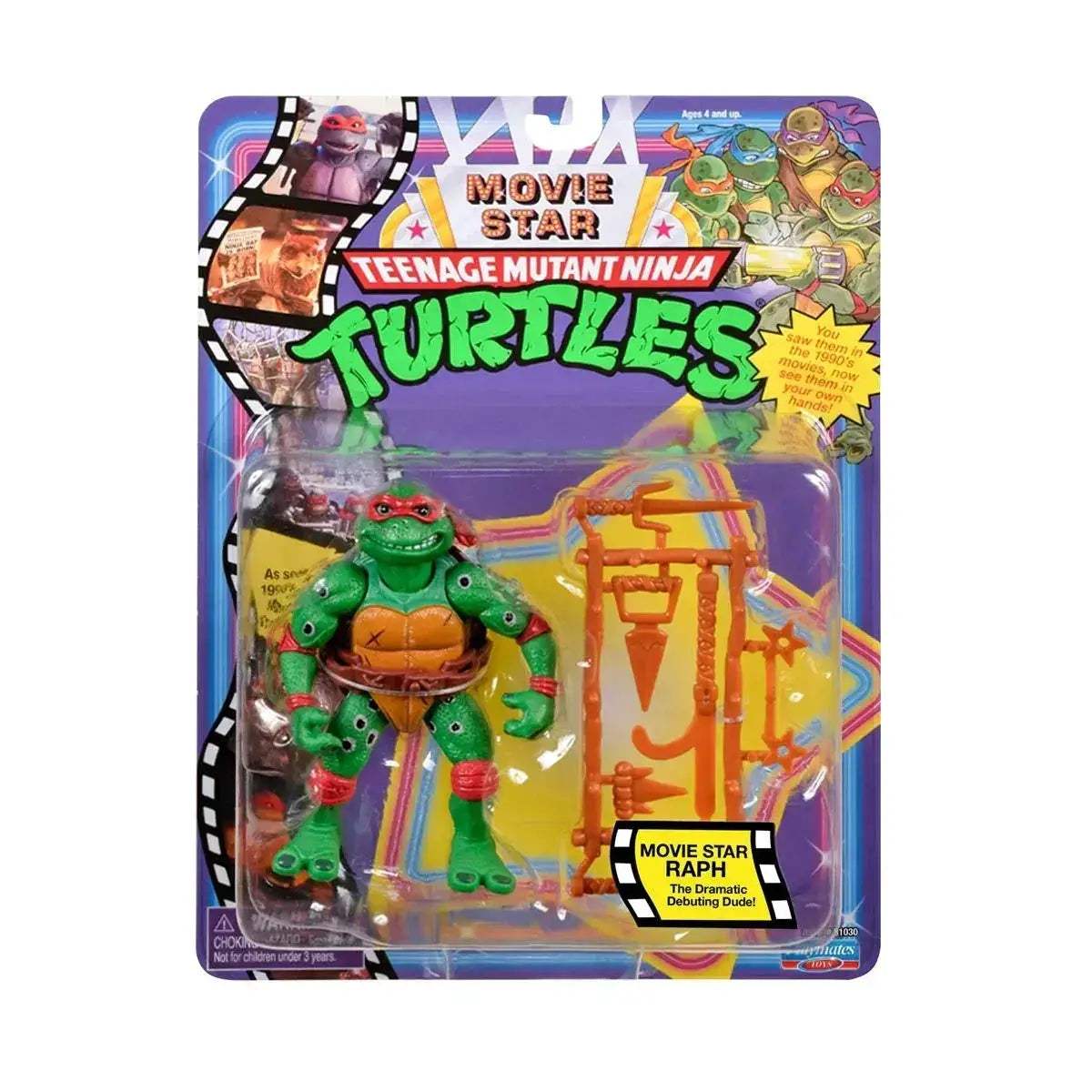 TMNT Classic Action Figure Set 12cm Four Figures Bundle - Image 6