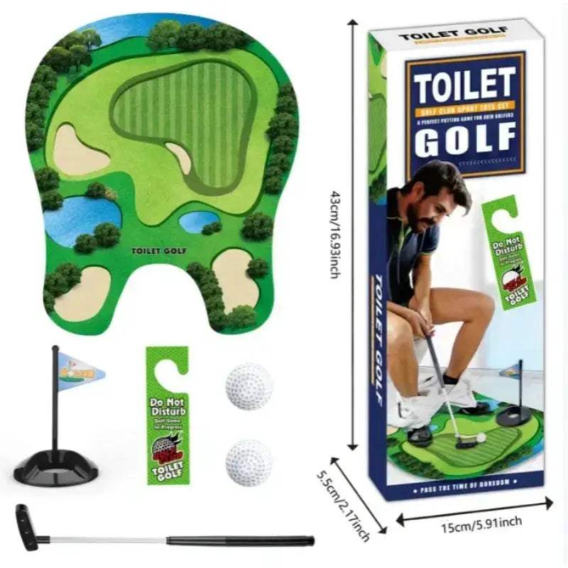 Toilet Golf Balls Set for Fun Bathroom Leisure Gift - Image 4