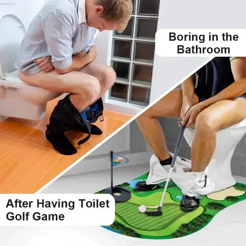 Toilet Golf Balls Set Fun Bathroom Golf Gift For Dad - Image 6