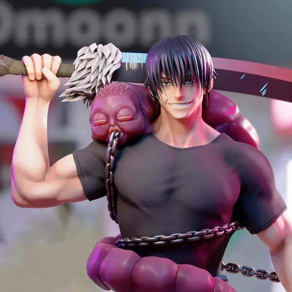 Toji Fushiguro Anime Figurine, Jujutsu Kaisen JJK Collectible Figures Strongest Warrior Standing Pose PVC Action Toys 22 cm - Image 6