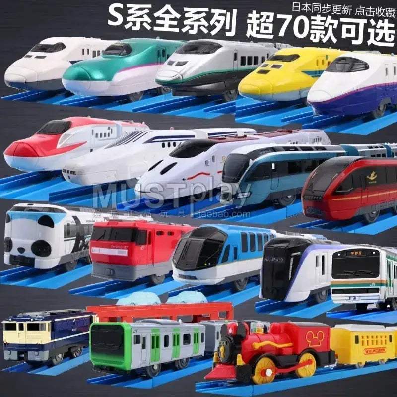 Tomica Shinkansen Train Model Diecast With Three Carriages - Image 2