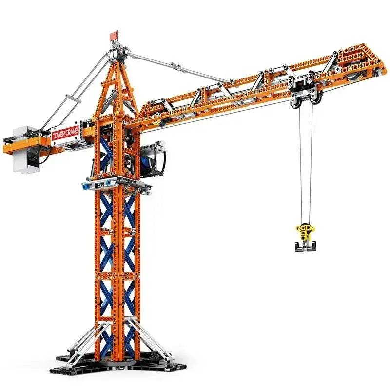 Tower Crane Remote Control Building Block Model Educational Toy - Image 6