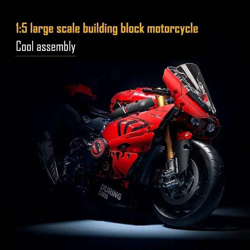 Motorcycle Building Blocks Educational Kit 2024 Pieces For Kids - Image 6