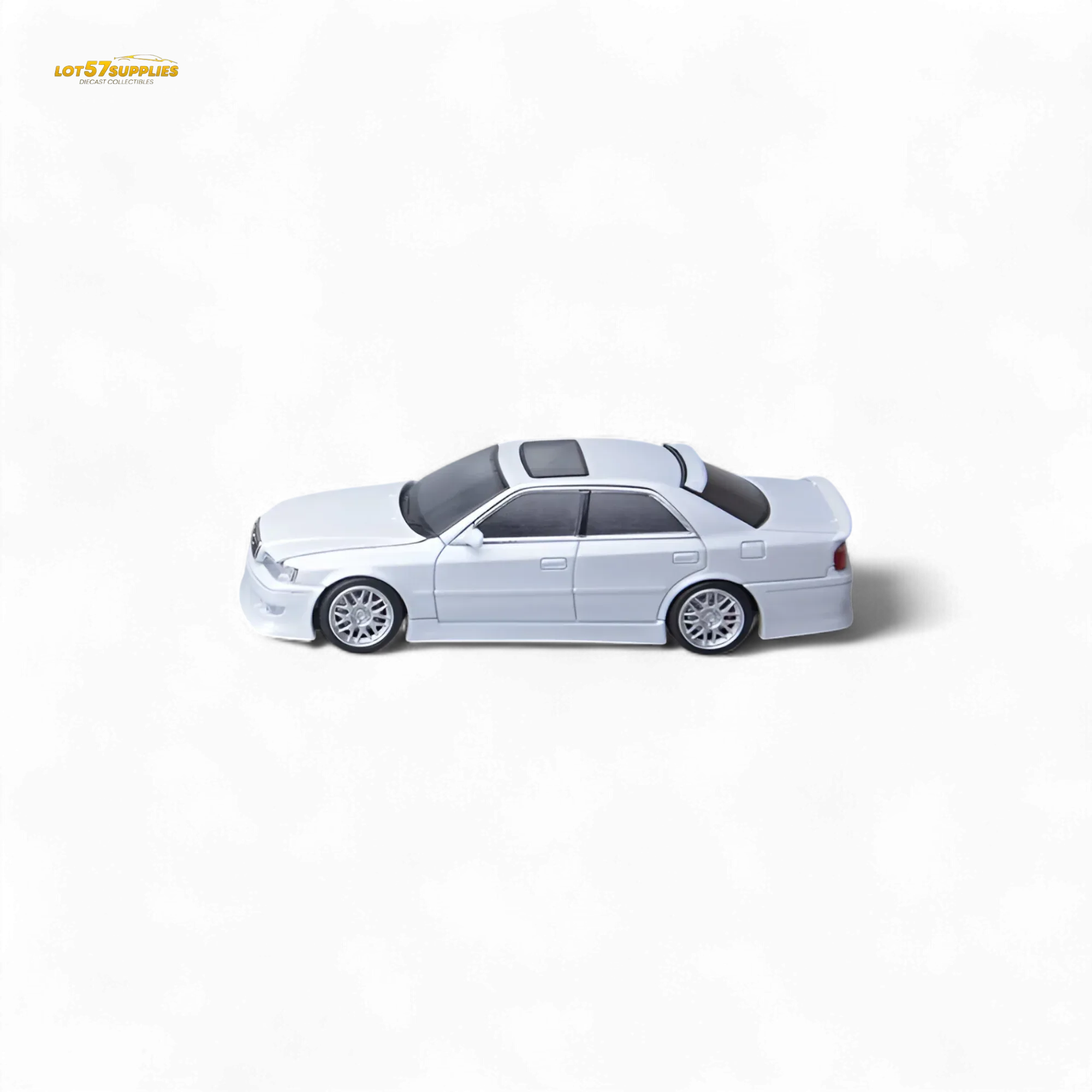 Model One Toyota JZX100 Pearl White 1:64 - Image 3