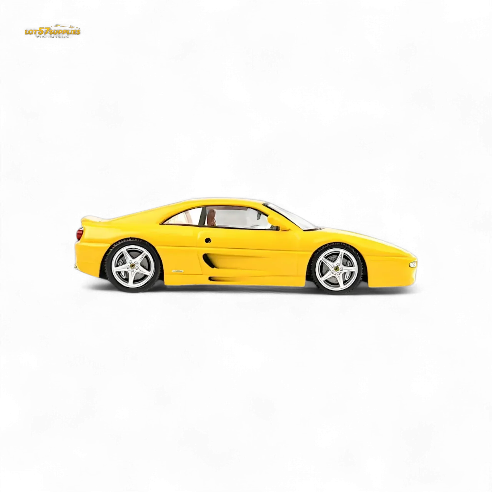 TPC Ferrari F355 Challenge Modena Yellow 1:64 - Image 3