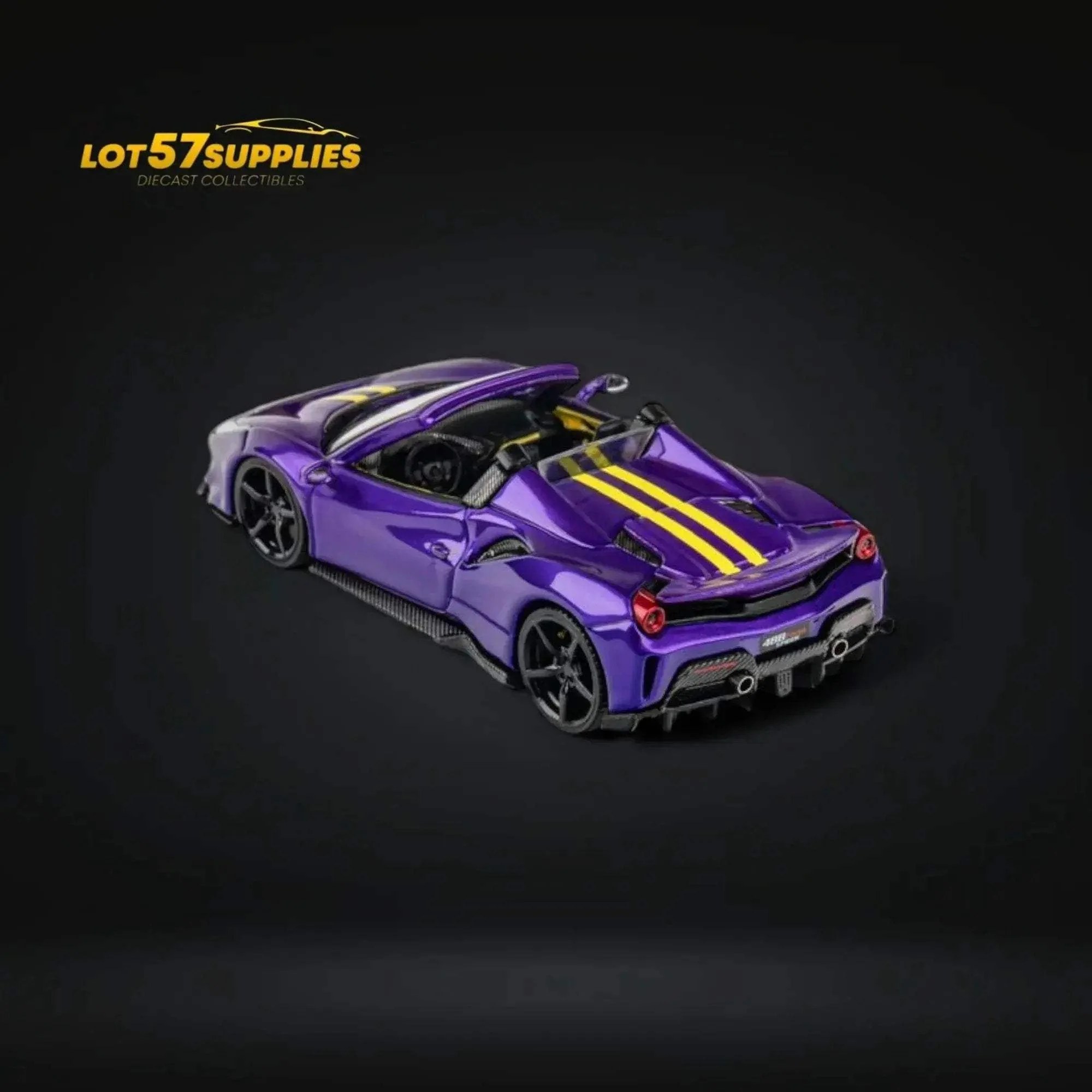 TPC Novitec 488 Roadster Deep Purple 1:64 - Image 3
