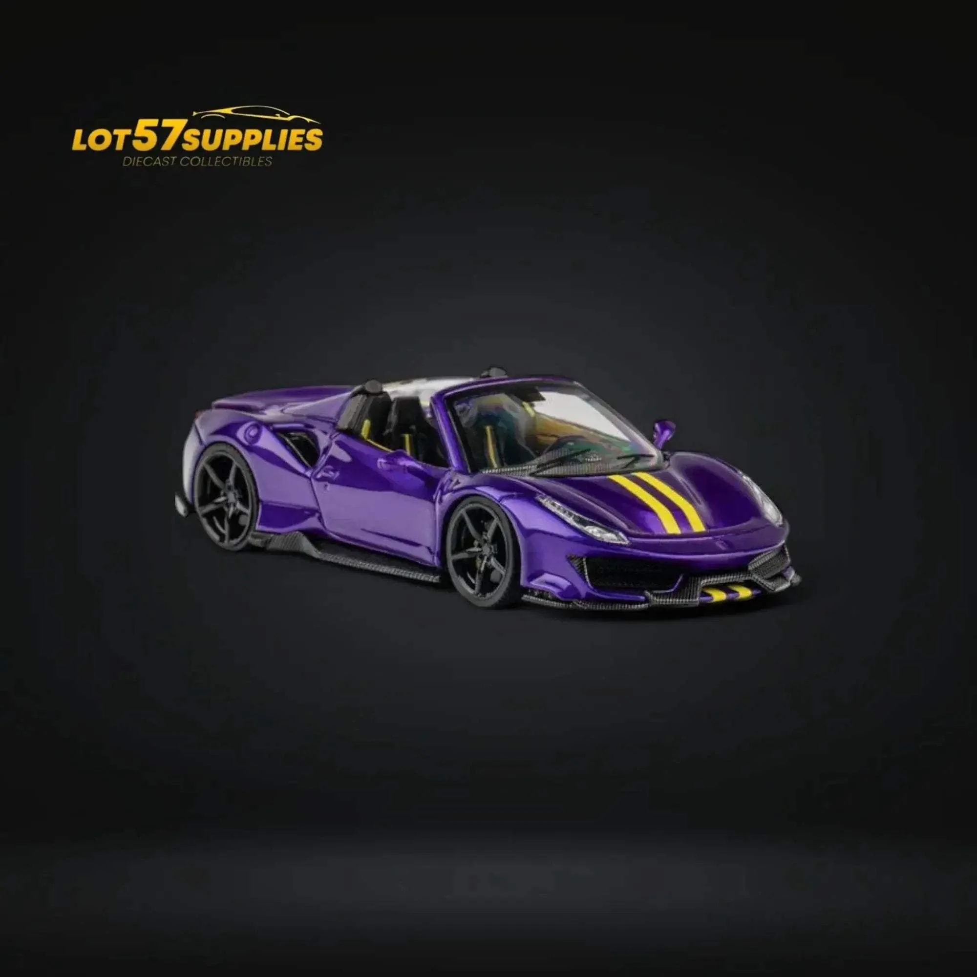 TPC Novitec 488 Roadster Deep Purple 1:64 - Image 4
