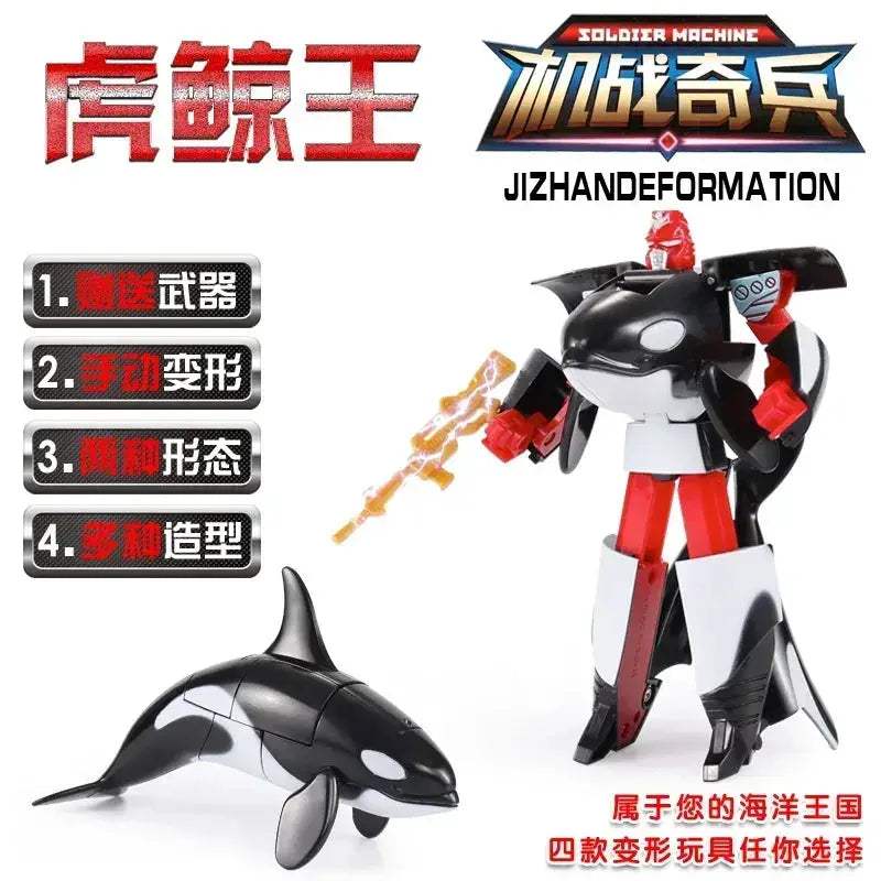 Transformable Shark Robot Toy That Morphs Into Great White - Image 4