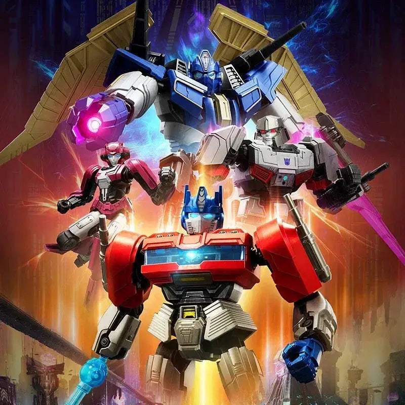 Transformers Action Figures Collections, Nemesis Optimus Prime Bumblebee Mirage Megatron Scourge - Image 45