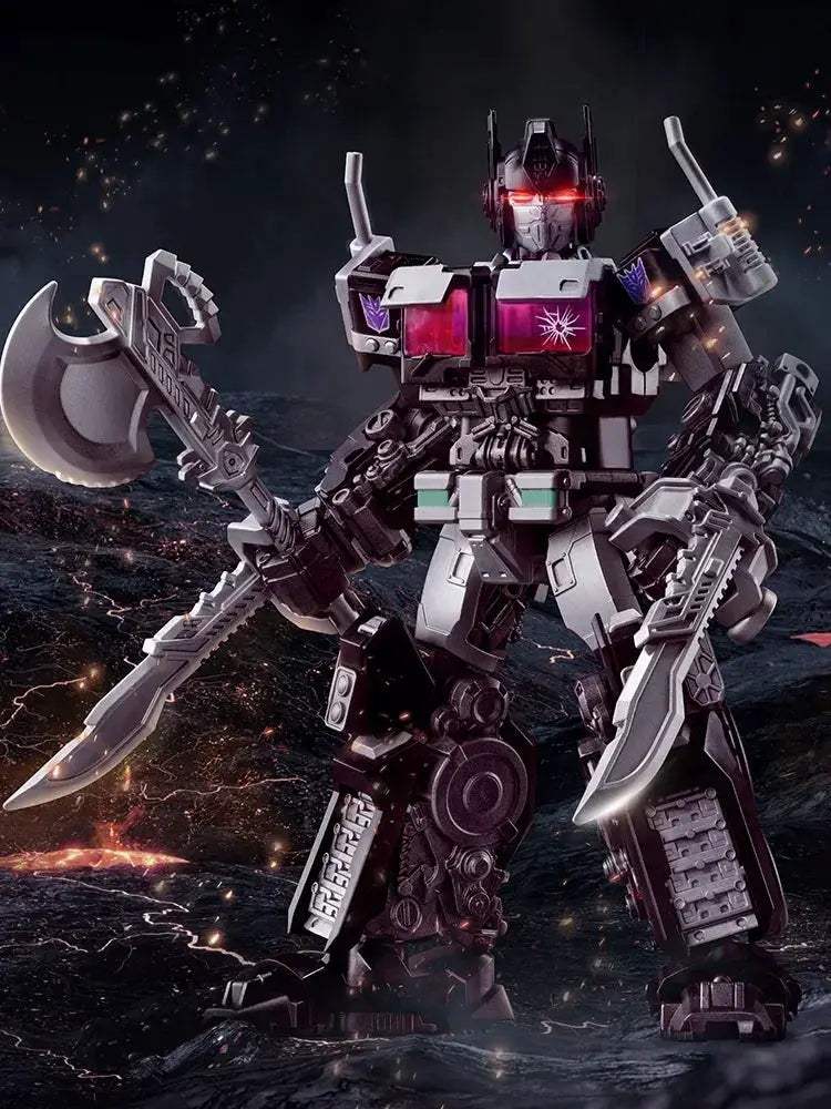 Transformers Action Figures Collections, Nemesis Optimus Prime Bumblebee Mirage Megatron Scourge - Image 8