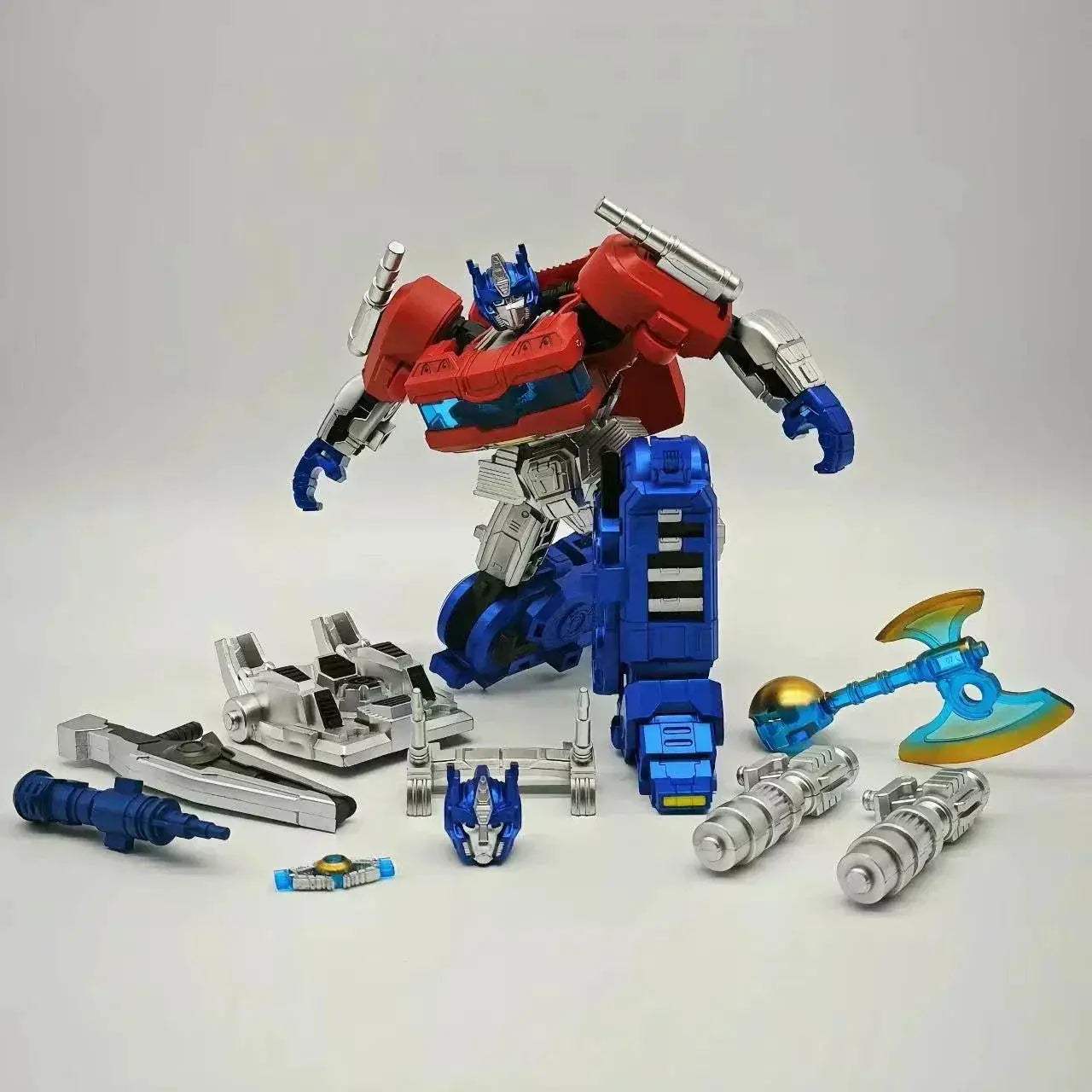 Transformers Figurine Optimus Prime Command Anime Action Figure Robot Toys 18 CM - Image 2
