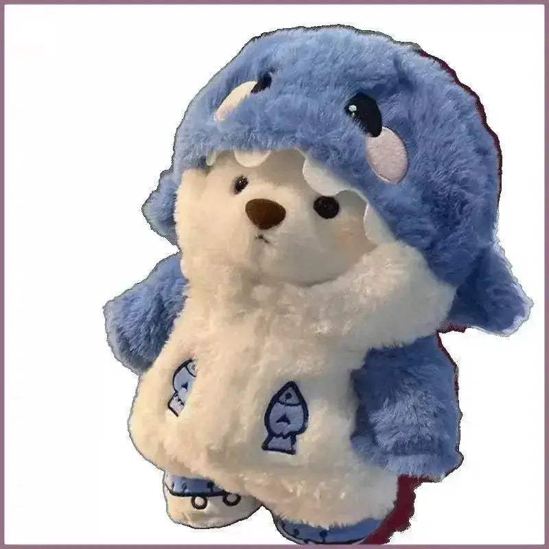 Transforming Shark to Bear Plush Doll for Girls Gift - Image 5