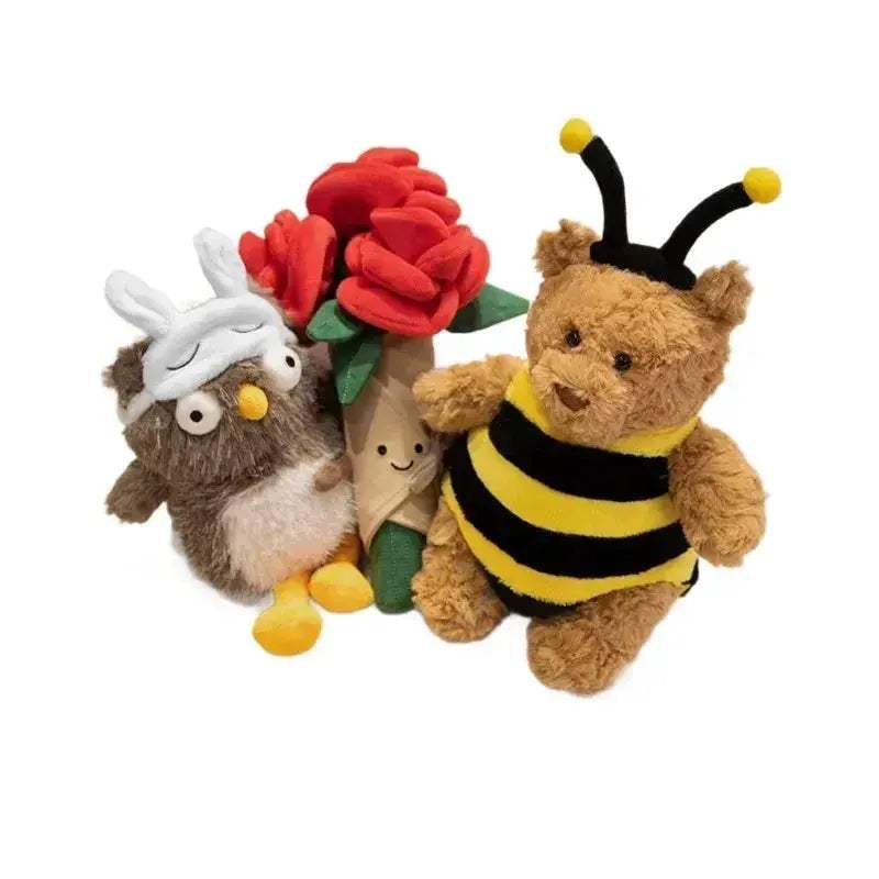 Transforming Squishy Plush Toy Bear Bee Owl Duck Gift - Image 5