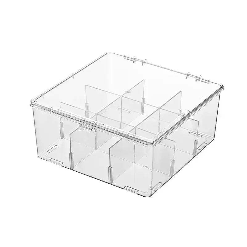 Transparent Card Storage Box With Cover Large Capacity - Image 4