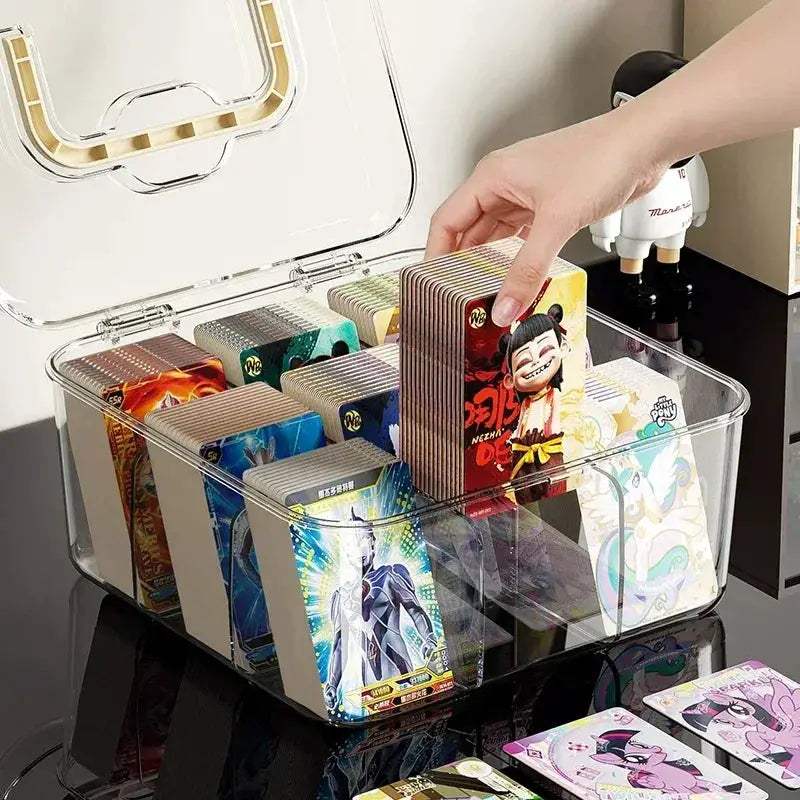 Transparent Card Storage Box With Dustproof Moistureproof Design - Image 2