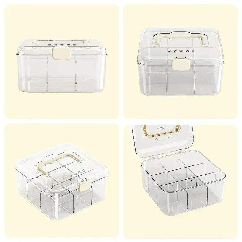 Transparent Card Storage Box With Dustproof Moistureproof Design - Image 6