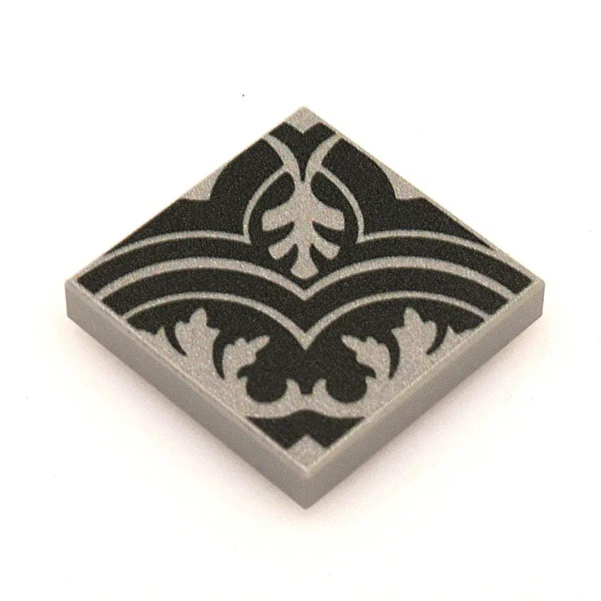 Twenties Classic Encaustic Flooring, 2x2 Tiles (Pack of 20) made using LEGO parts - B3 Customs - Image 4