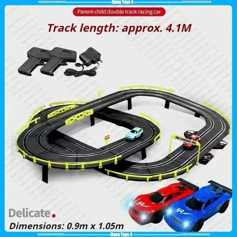 Two Player RC Car Track Racing Toy For Family Bonding - Image 2