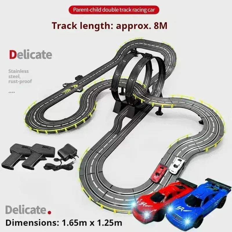 Two Player RC Car Track Racing Toy For Family Bonding - Image 6