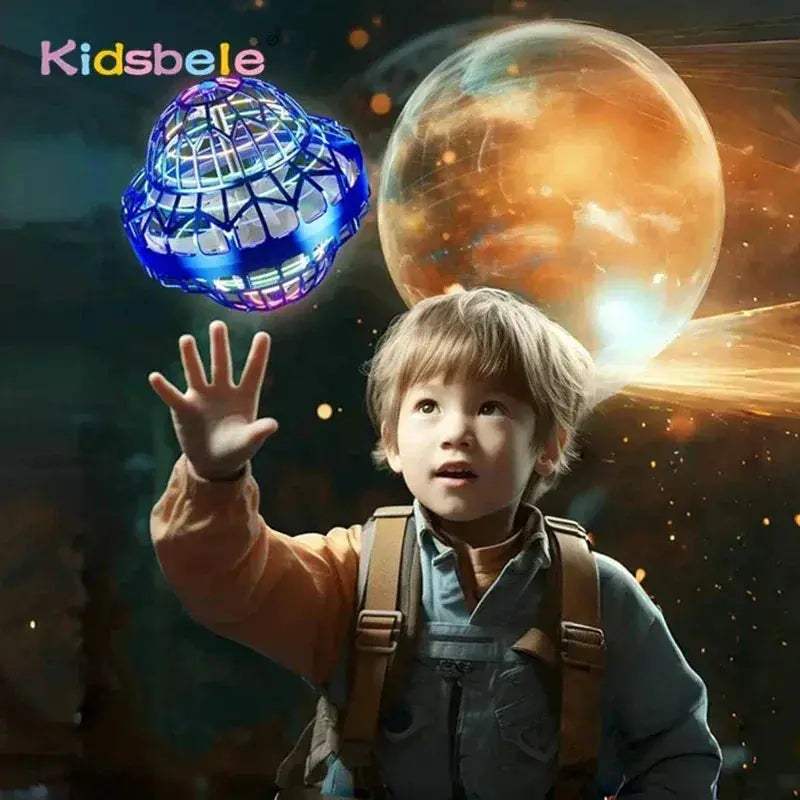 UFO Shape Flying Ball Toy With Intelligent Sensor 9.5 Cm Plastic - Image 6