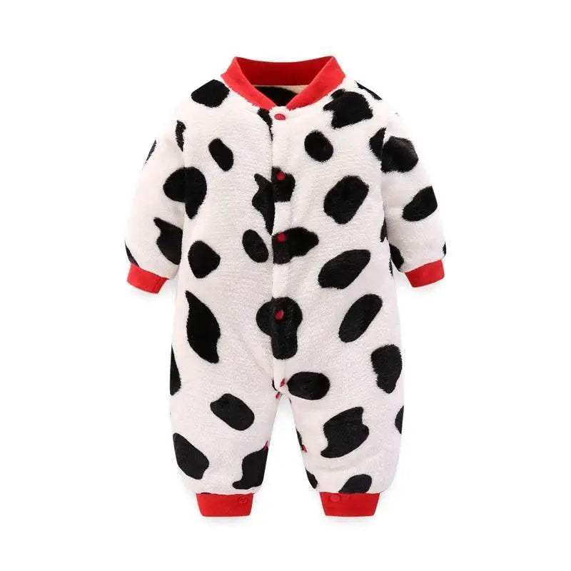 Ultra Cozy Soft Flannel Knit Baby Romper Unisex 0 To 18 Months For Winter Spring All Day Comfort - Image 9