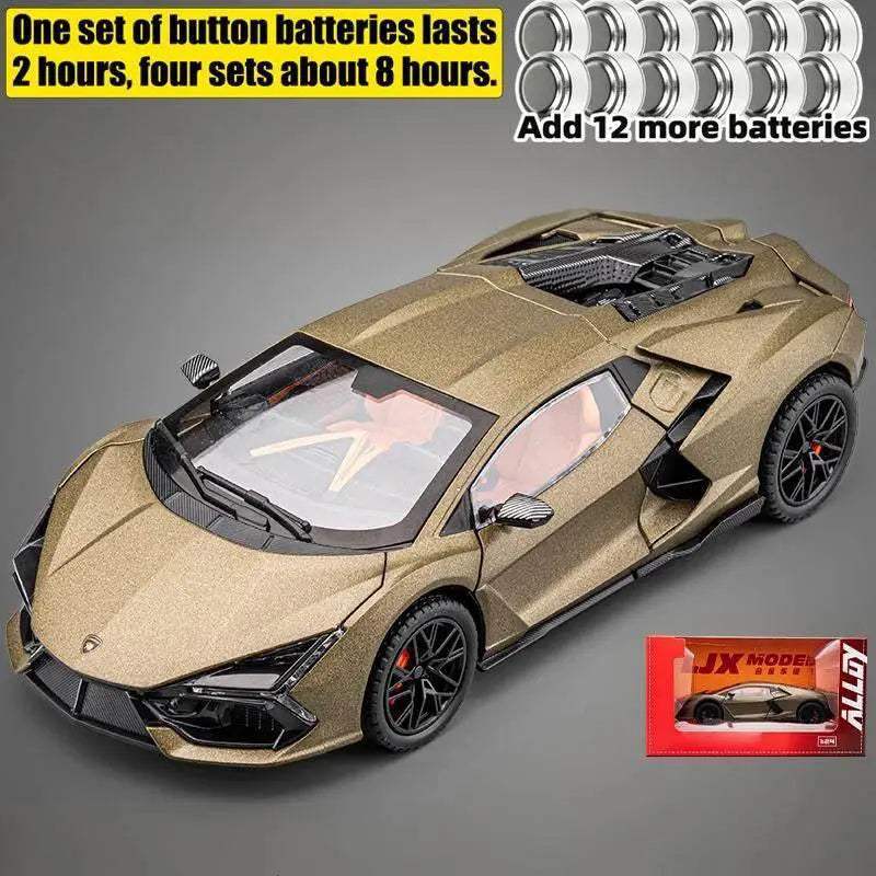 Ultra Realistic Diecast Model Car 1 24 Scale Alloy High Simulation For Collectors - Image 16